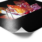 tijger foto afdruk (Hoek)