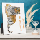 tijger fotoplaat (Zijkant)