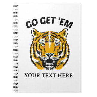TIJGER GA ER OP AF NOTITIEBOEK
