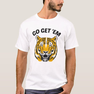 TIJGER GA ER TEGEN AAN T-SHIRT
