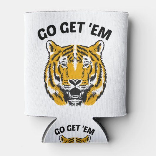 TIJGER GA ERVOOR BLIKJESKOELER (Voorkant)