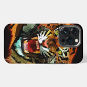 Tijger Gebrul iPhone Hoesje (Achterkant horizontaal)