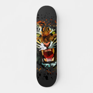 Tijger gebrul persoonlijk skateboard