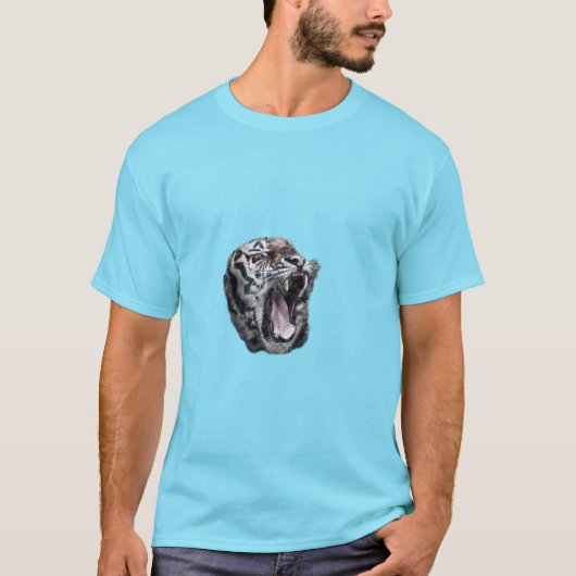 Tijger gebrul. t-shirt (Voorkant)