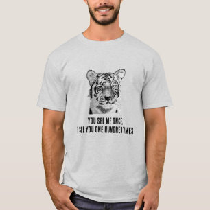 Tijger Geest Dier Originele Kunst T-shirt