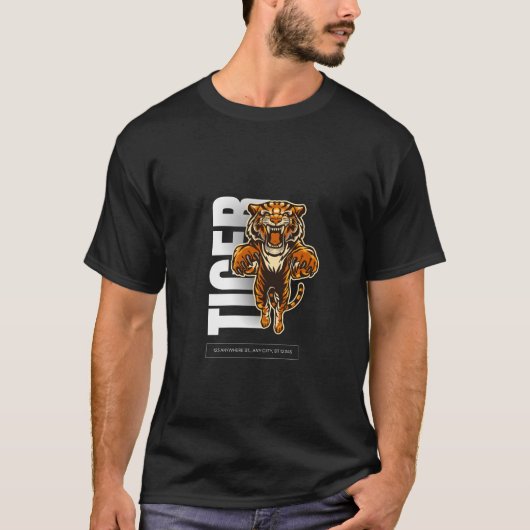 Tijger Geest Ontketend T-shirt (Voorkant)