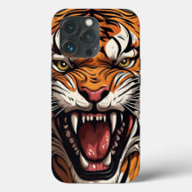 Tijger geprinte iPhone / iPad hoesje