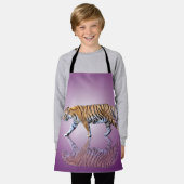 TIJGER GEREFLECTEERD SCHORT (Gedragen)