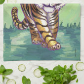 Tijger Geschenken & Accessoires Theedoek (Gevouwen)