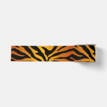 Tijger gestreepte print