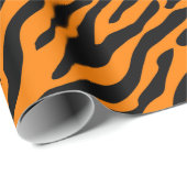 Tijger gestript verpakkingspapier - cadeaus voor t cadeaupapier (Rol Hoek)