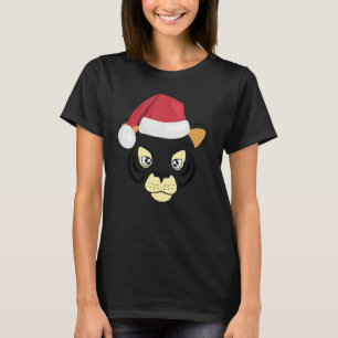Tijger Gezicht Dier Groot Schattig Gezicht Kostuum T-shirt
