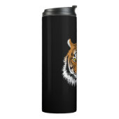 Tijger Gezicht Thermische Bekerk Thermosbeker (Gedraaid links)