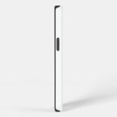 Tijger Gezicht Zwart & Wit iPhone Hoesje (Rechterkant)