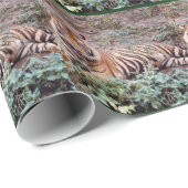 Tijger glanzend opvulpapier, 30 x 6 inch cadeaupapier (Rol Hoek)