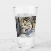 tijger glas (Achterkant)