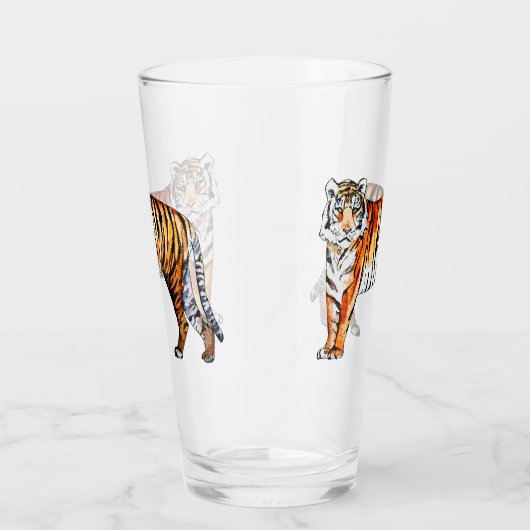 tijger glas (Rechts)