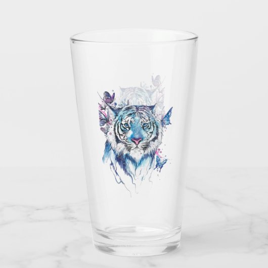 Tijger Glas (Achterkant)