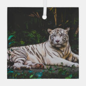 Tijger Glas Ornament (Achterkant)