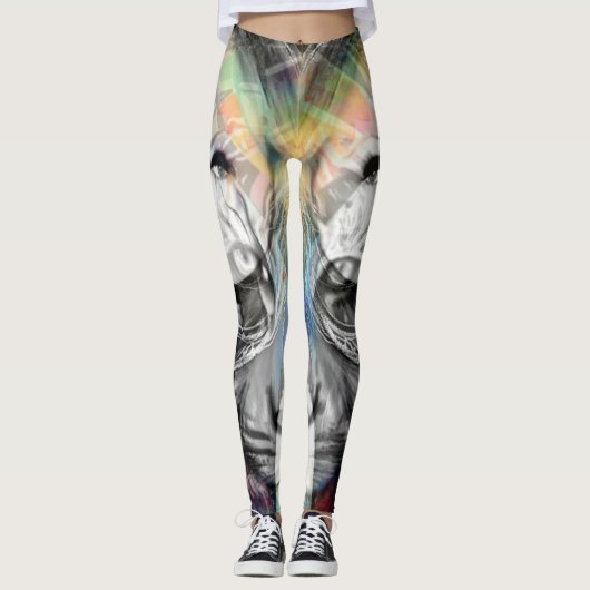 Tijger Godin! Leggings (Voorkant)