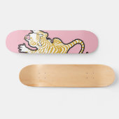 Tijger: Golden Persoonlijk Skateboard (Horizontaal)