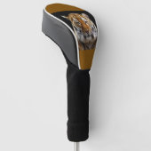 Tijger Golf Golfheadcover (Schuin)