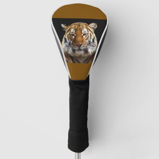 Tijger Golf Golfheadcover (Voorkant)