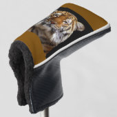 Tijger Golf Golfheadcover (3/4 voorkant)