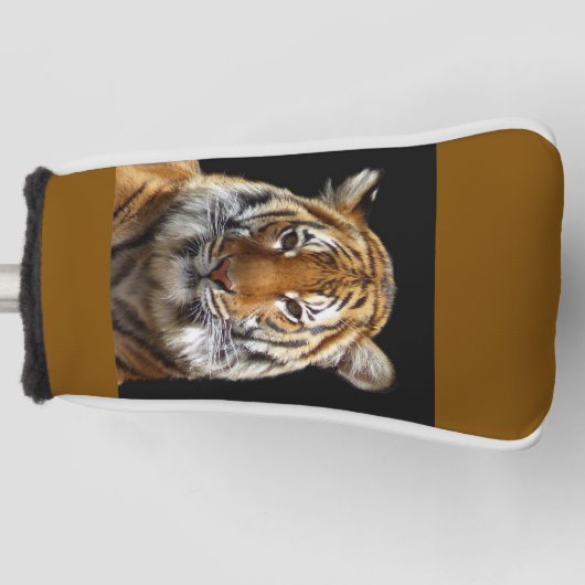 Tijger Golf Golfheadcover (Voorkant)