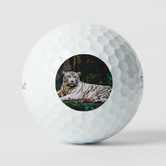 tijger golfballen (Voorkant)