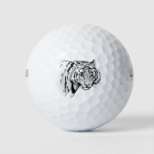 tijger golfballen (Voorkant)