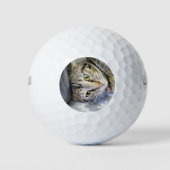 tijger golfballen (Voorkant)