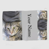 tijger golfhanddoek (Horizontaal)