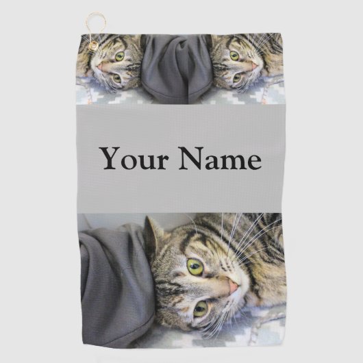 tijger golfhanddoek (Voorkant)
