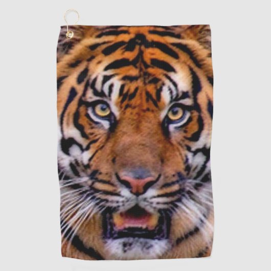 tijger golfhanddoek (Voorkant)