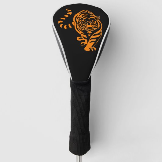 tijger golfheadcover (Voorkant)