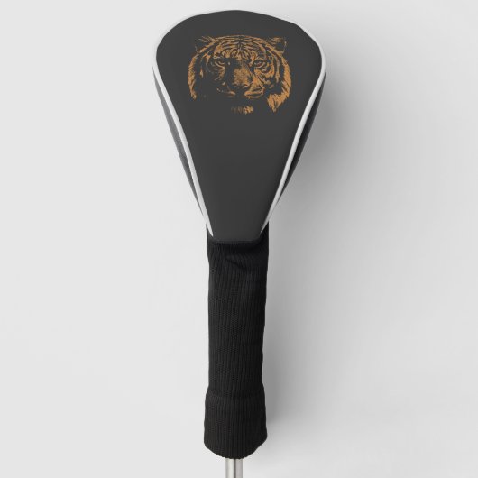 Tijger  golfheadcover (Voorkant)