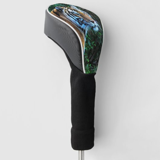 tijger golfheadcover (Schuin)