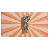 TIJGER & GOUDEN VOGEL KUSSENSLOOP (Voorkant-Rechts)
