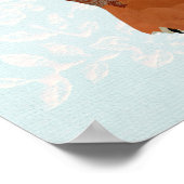 TIJGER & GOUDEN VOGEL POSTER (Hoek)