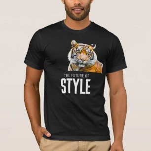 Tijger Grafisch “De Toekomst van Stijl” T-shirt