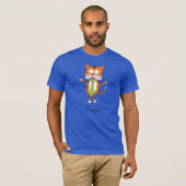 Tijger Grappige Kinderen Cartoons T-shirt (Voorkant volledig)
