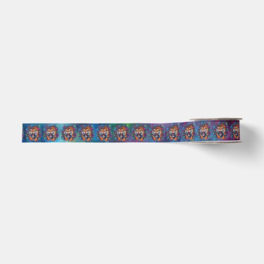 Tijger Grosgrain Lint (Voorkant)