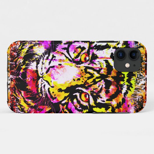  tijger - grote katten - wilde dieren - tijger Case-Mate iPhone case (Achterkant (horizontaal))