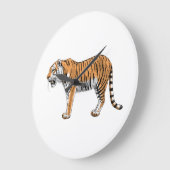 tijger grote klok (Hoek)