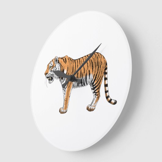 tijger grote klok (Hoek)