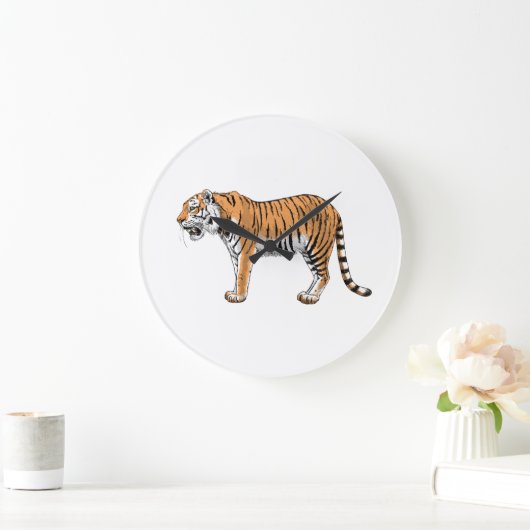tijger grote klok (Huis)