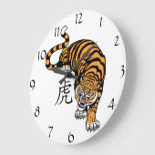 tijger grote klok (Hoek)