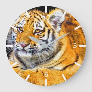 tijger grote klok