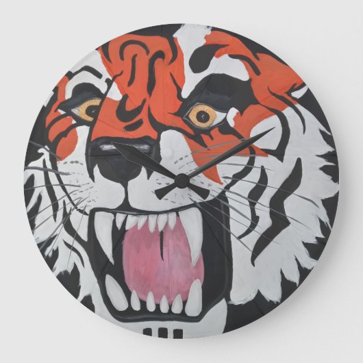 Tijger Grote Klok (Voorkant)